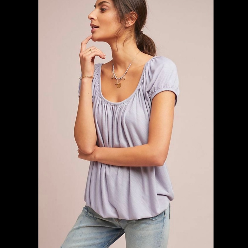 Porridge/Anthropologie Meadowlands Top Size S